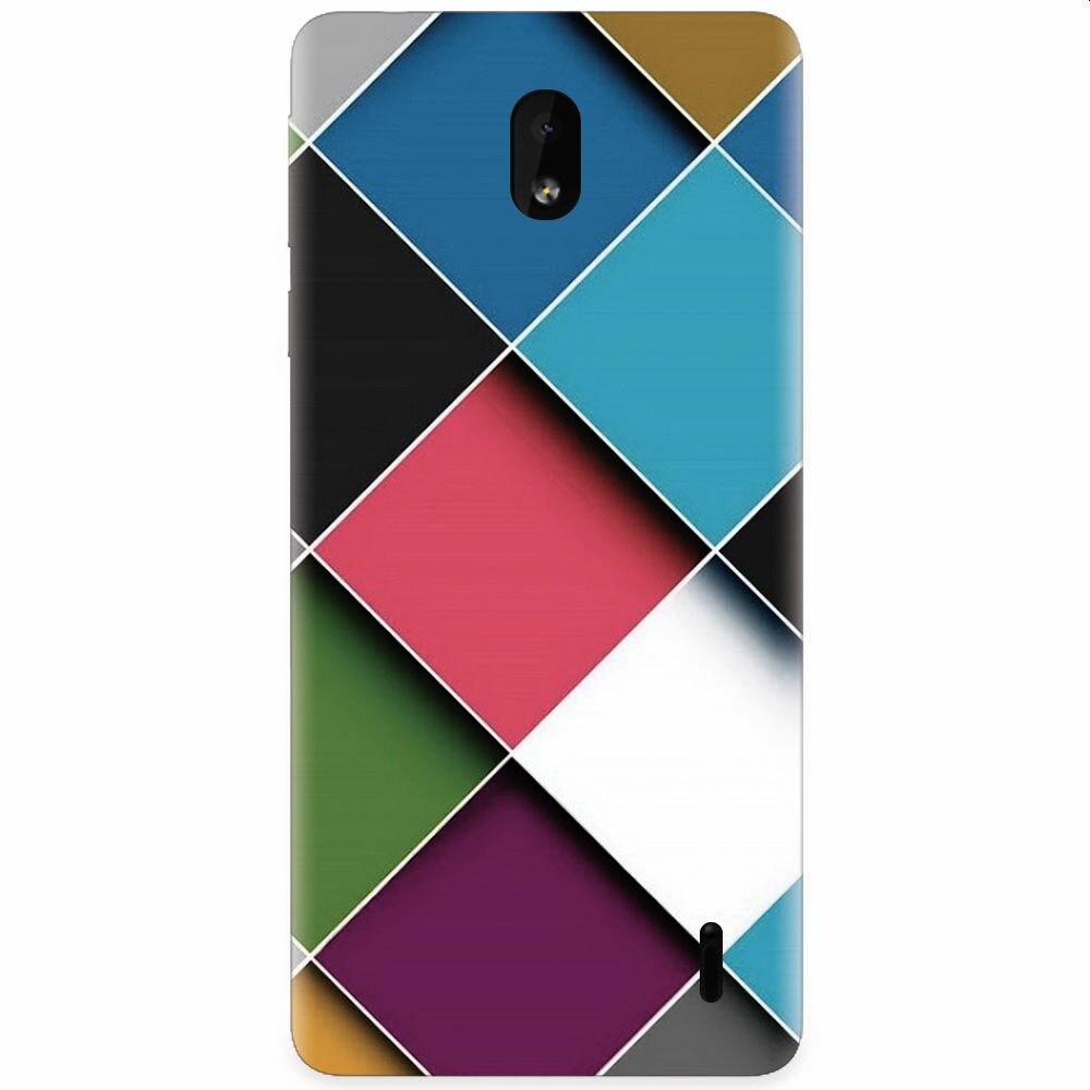 Husa silicon pentru Nokia 1 Plus, Square