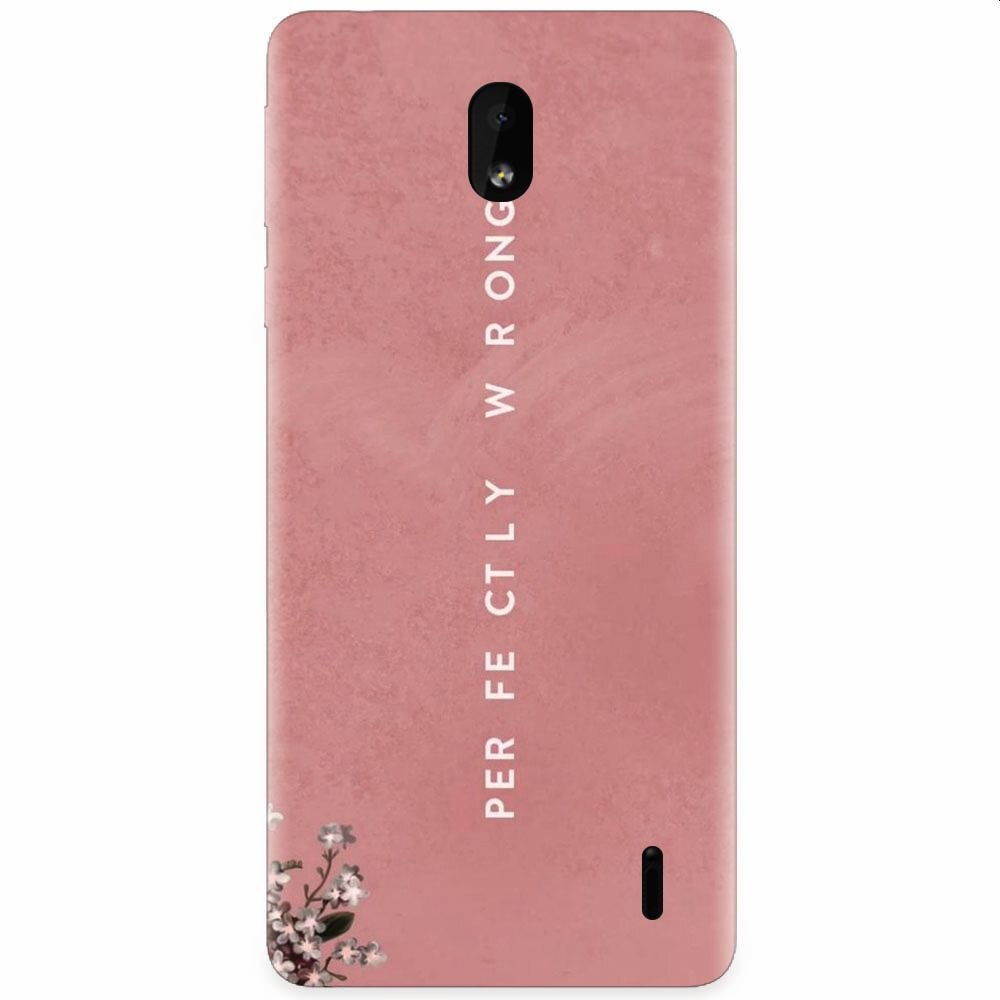 Husa silicon pentru Nokia 1 Plus, Perfectly Wrong