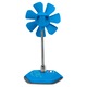 Ventilator pentru birou Arctic Breeze, Italia, USB, bleu