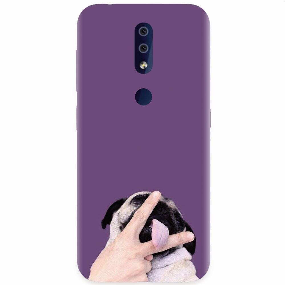 Husa silicon pentru Nokia 4.2, Cute Dog 2