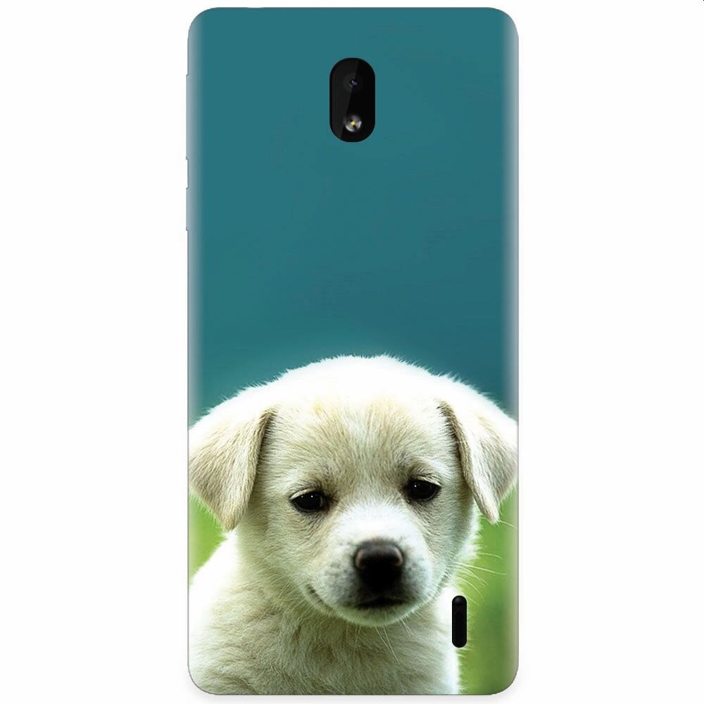 Husa silicon pentru Nokia 1 Plus, Puppy Style