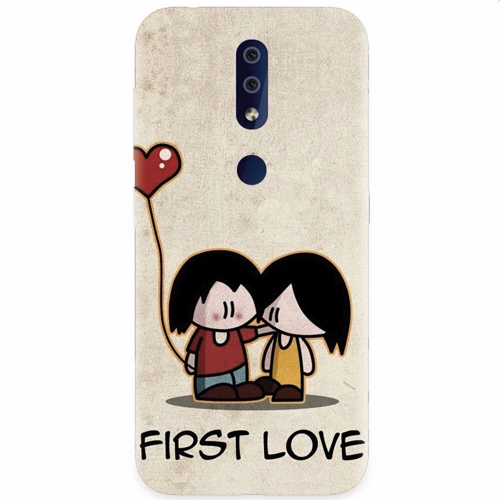Husa silicon pentru Nokia 4.2, First Love Great Lock Screen