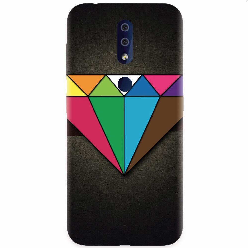 Husa silicon pentru Nokia 4.2, Colorful Diamond
