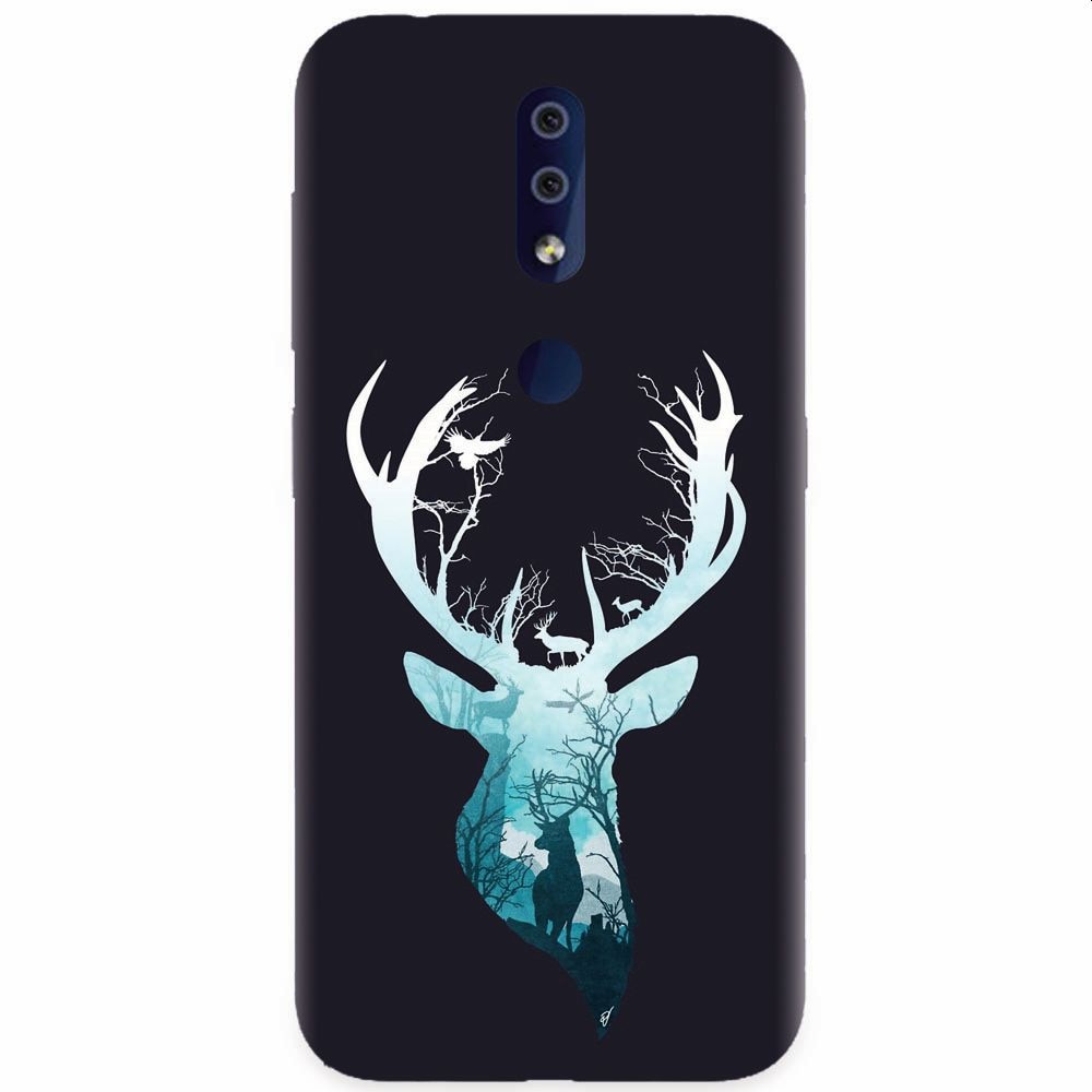 Husa silicon pentru Nokia 4.2, Cerb