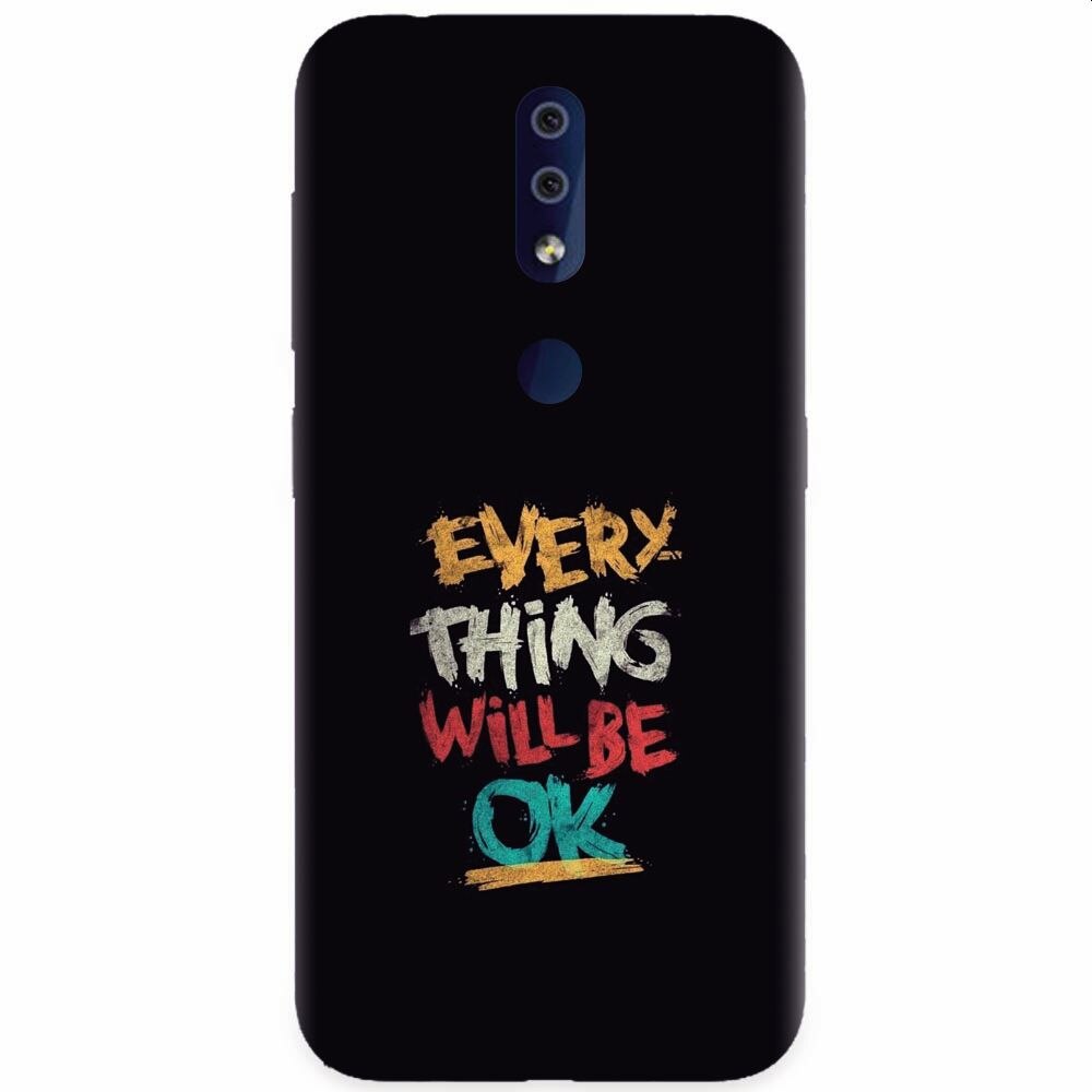 Husa silicon pentru Nokia 4.2, Everything Will Be Ok