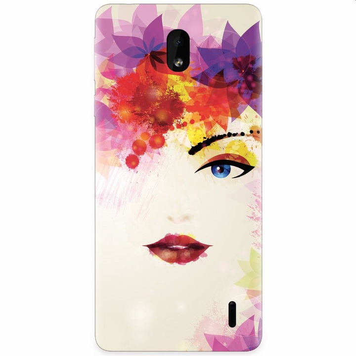 Силиконов кейс за Nokia 1 Plus, Pretty Face