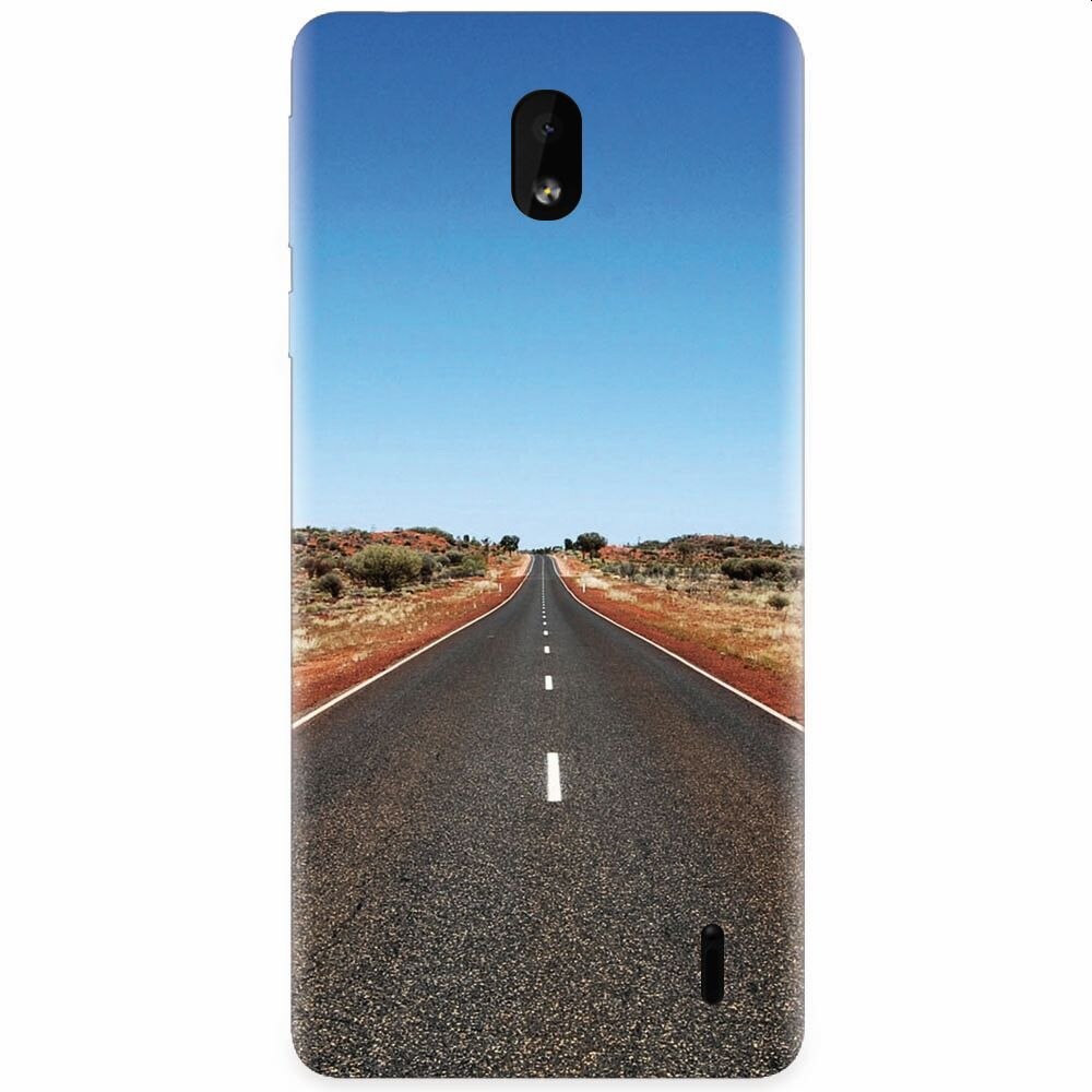 Husa silicon pentru Nokia 1 Plus, Road To Future