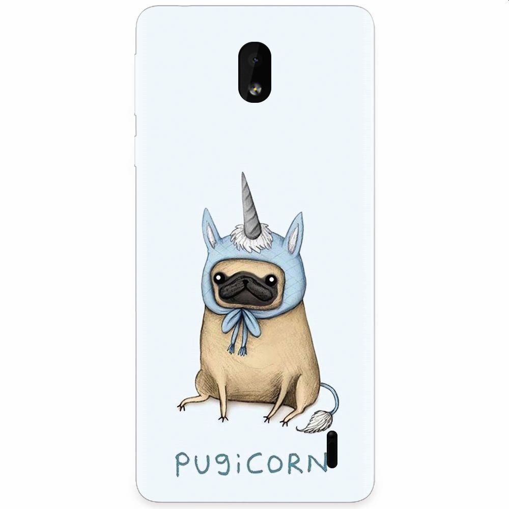 Husa silicon pentru Nokia 1 Plus, Pugicorn