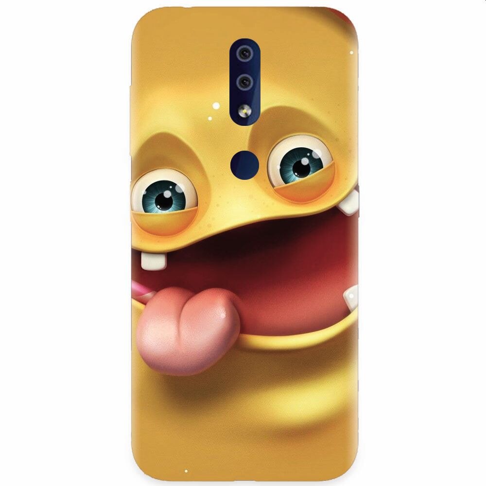 Husa silicon pentru Nokia 4.2, Cute Monster