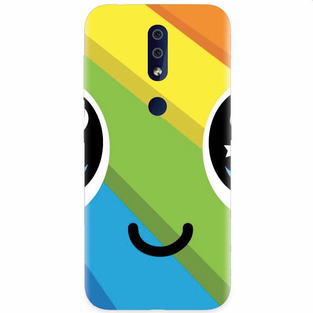 Husa silicon pentru Nokia 4.2, Happy Face