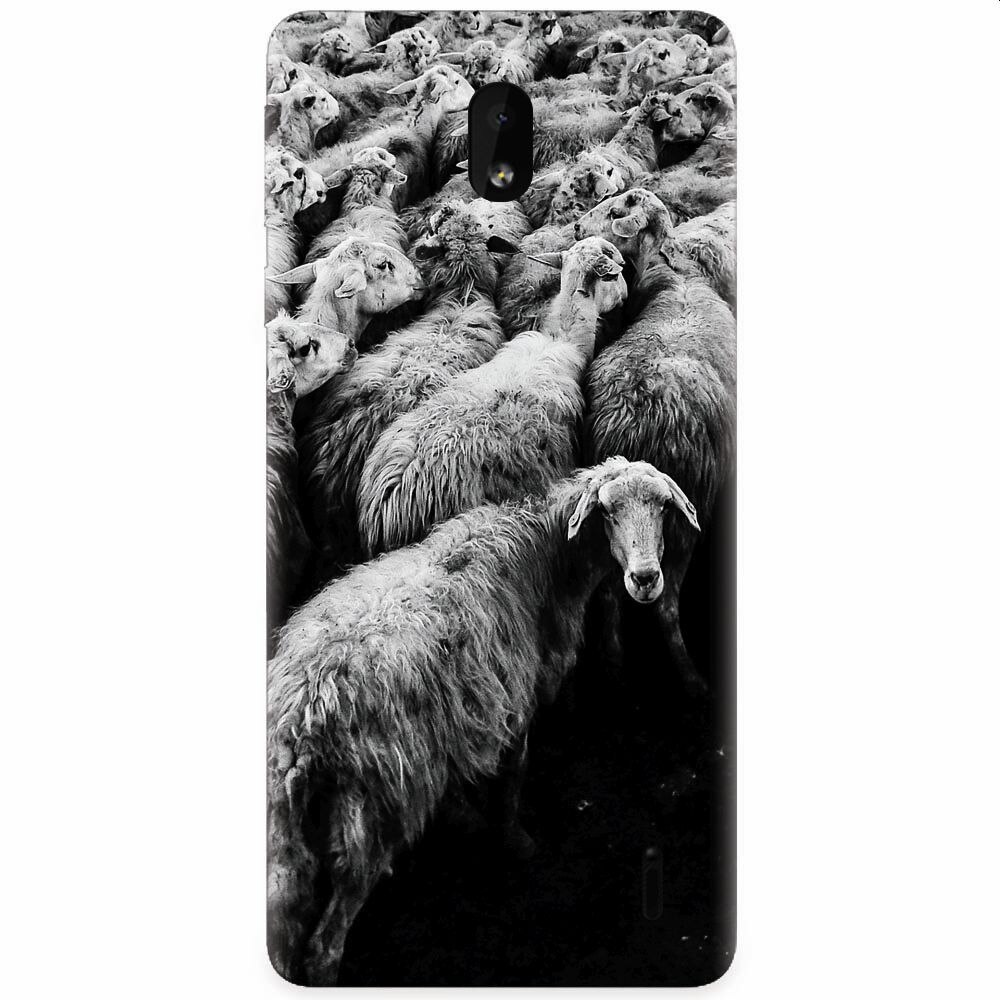 Husa silicon pentru Nokia 1 Plus, Sheep