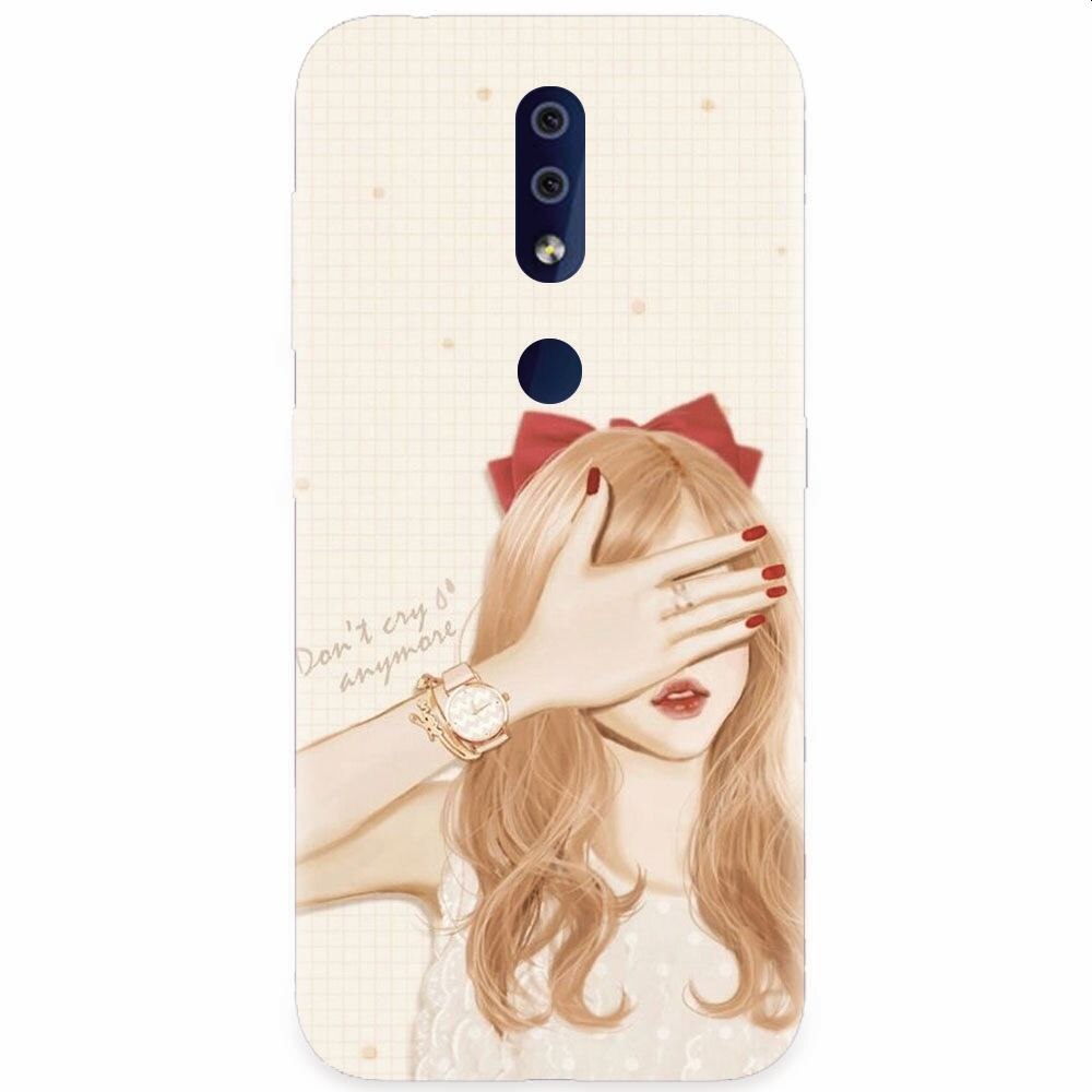 Husa silicon pentru Nokia 4.2, Dont Cry Anymore