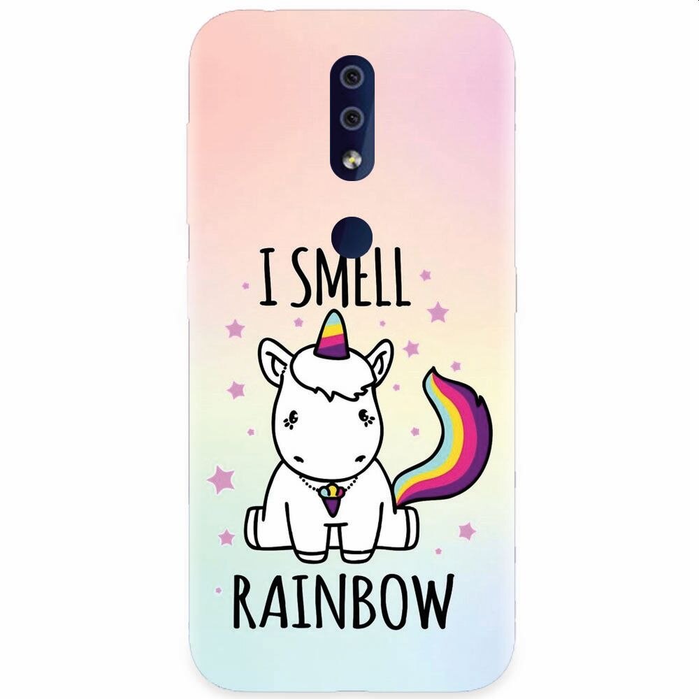 Husa silicon pentru Nokia 4.2, I Smell Rainbow