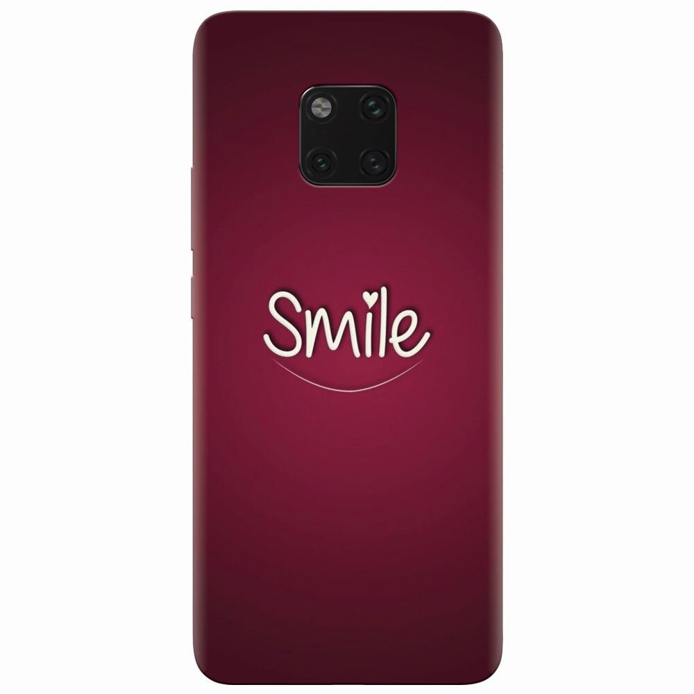 Husa silicon pentru Huawei Mate 20 Pro, Smile Love