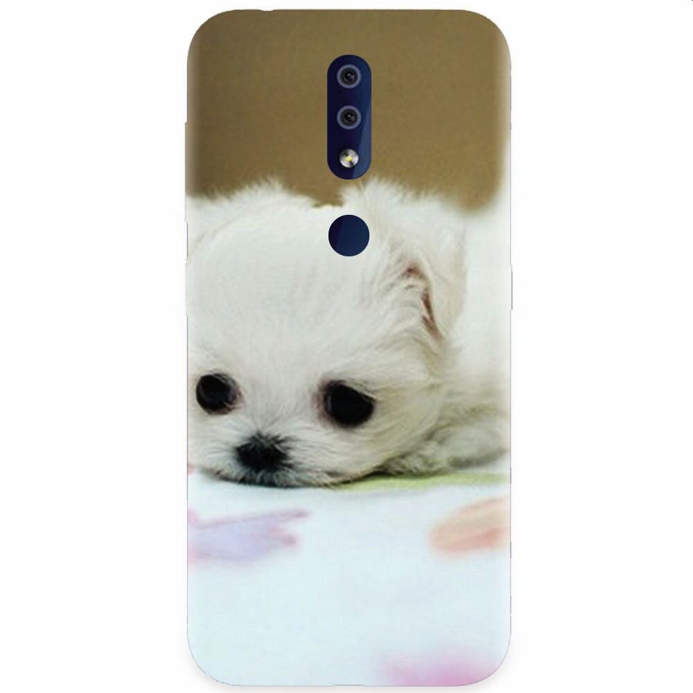 Husa silicon pentru Nokia 4.2, Puppies 001