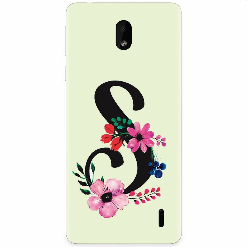 Husa silicon pentru Nokia 1 Plus, Litera S