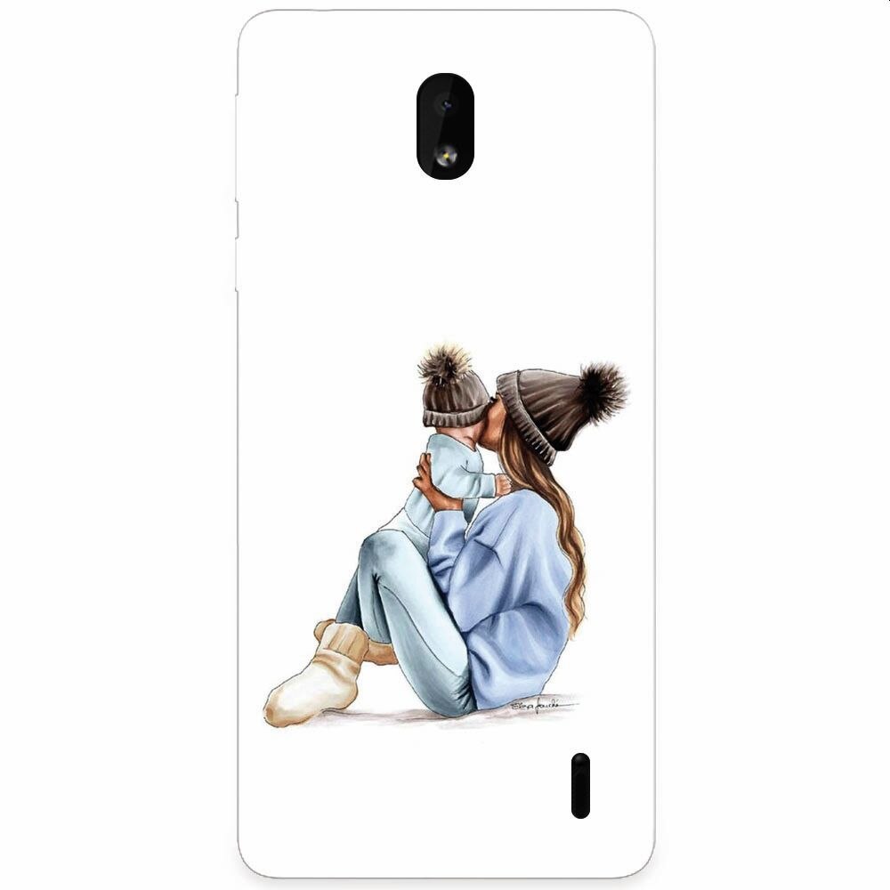 Husa silicon pentru Nokia 1 Plus, Goodnights