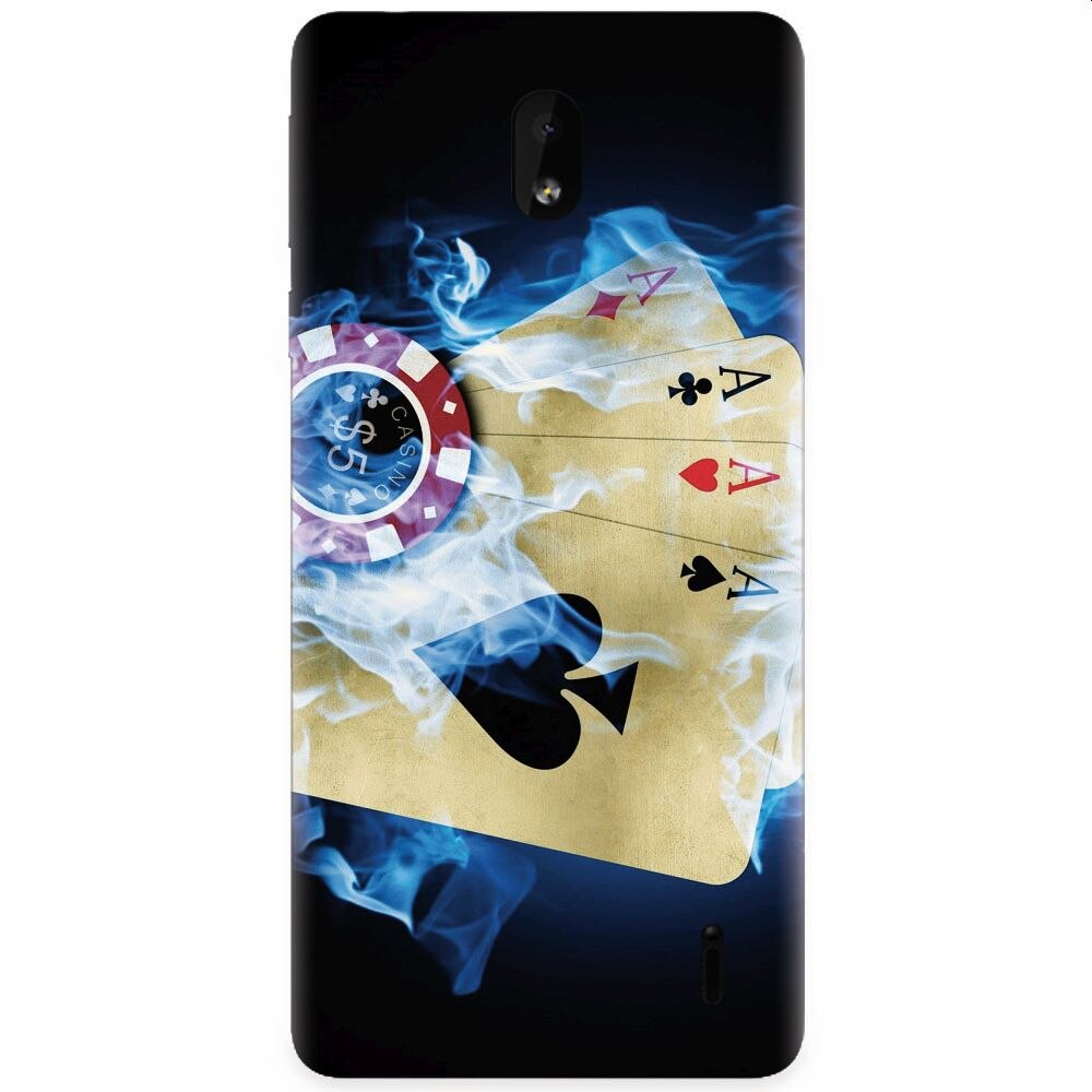 Husa silicon pentru Nokia 1 Plus, Casino