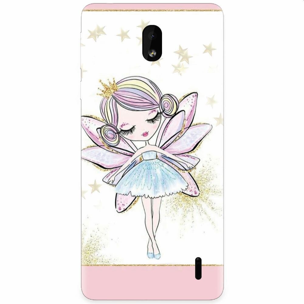 Husa silicon pentru Nokia 1 Plus, Fairy Girl