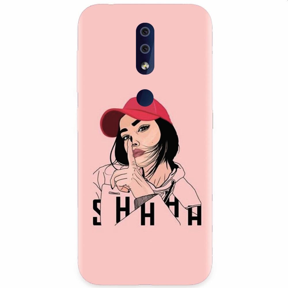 Husa silicon pentru Nokia 4.2, Shhh