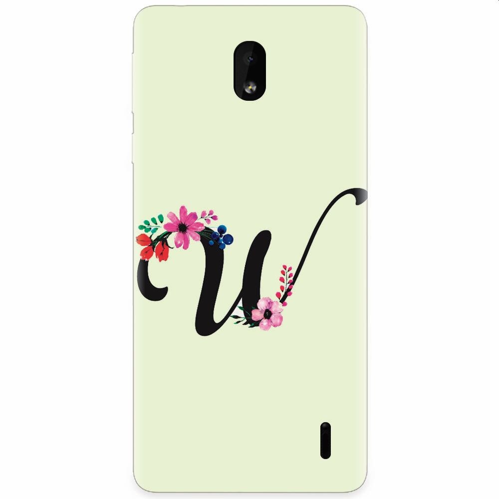 Husa silicon pentru Nokia 1 Plus, Litera W