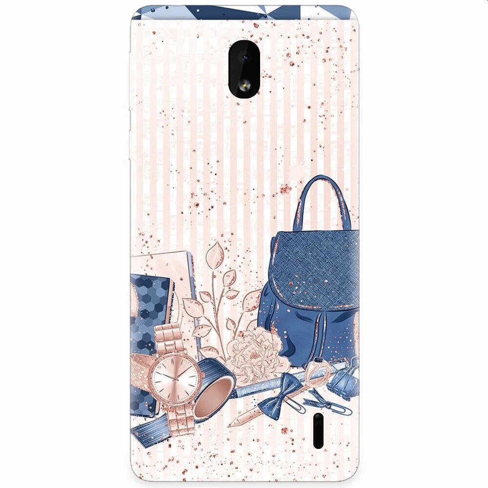 Husa silicon pentru Nokia 1 Plus, Girl Accesories
