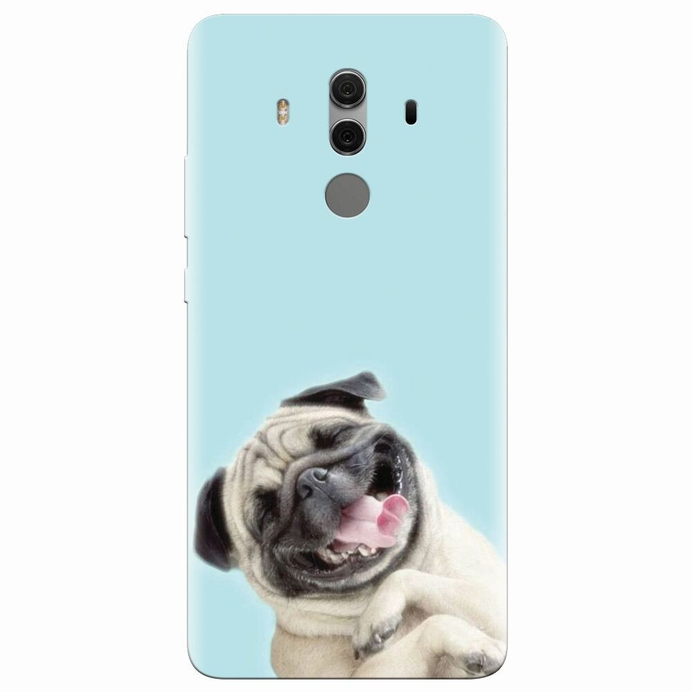 Husa silicon pentru Huawei Mate 10 Pro, Happy Dog