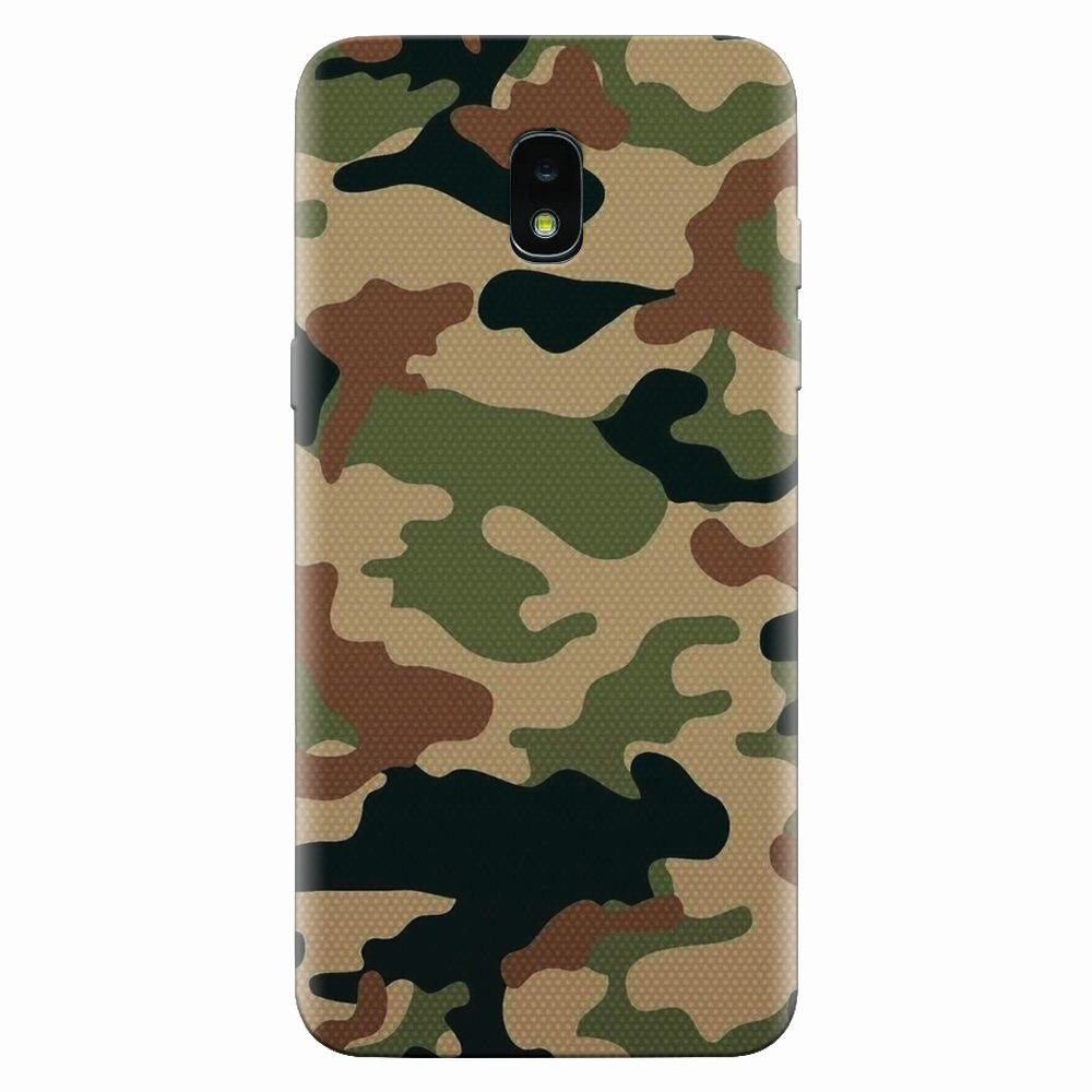 Husa silicon pentru Samsung Galaxy J3 2018, Camuflaj