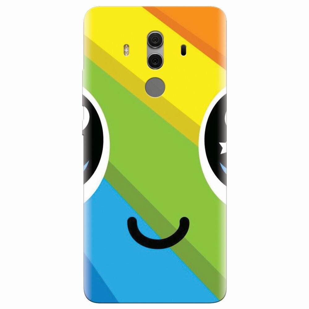 Husa silicon pentru Huawei Mate 10 Pro, Happy Face