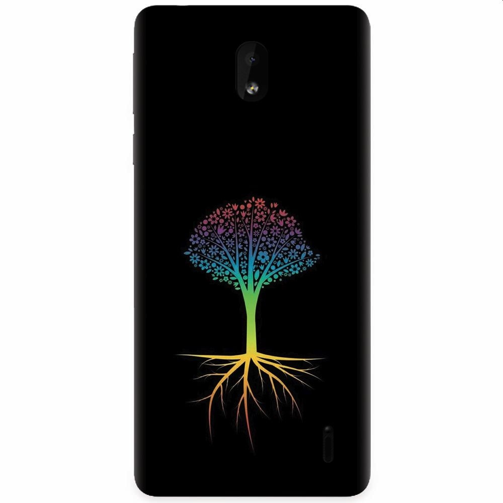 Husa silicon pentru Nokia 1 Plus, Tree 001