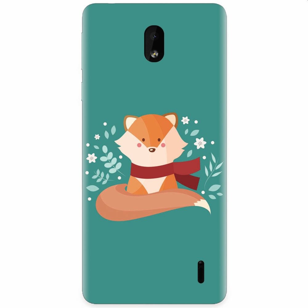 Husa silicon pentru Nokia 1 Plus, Winter Fox
