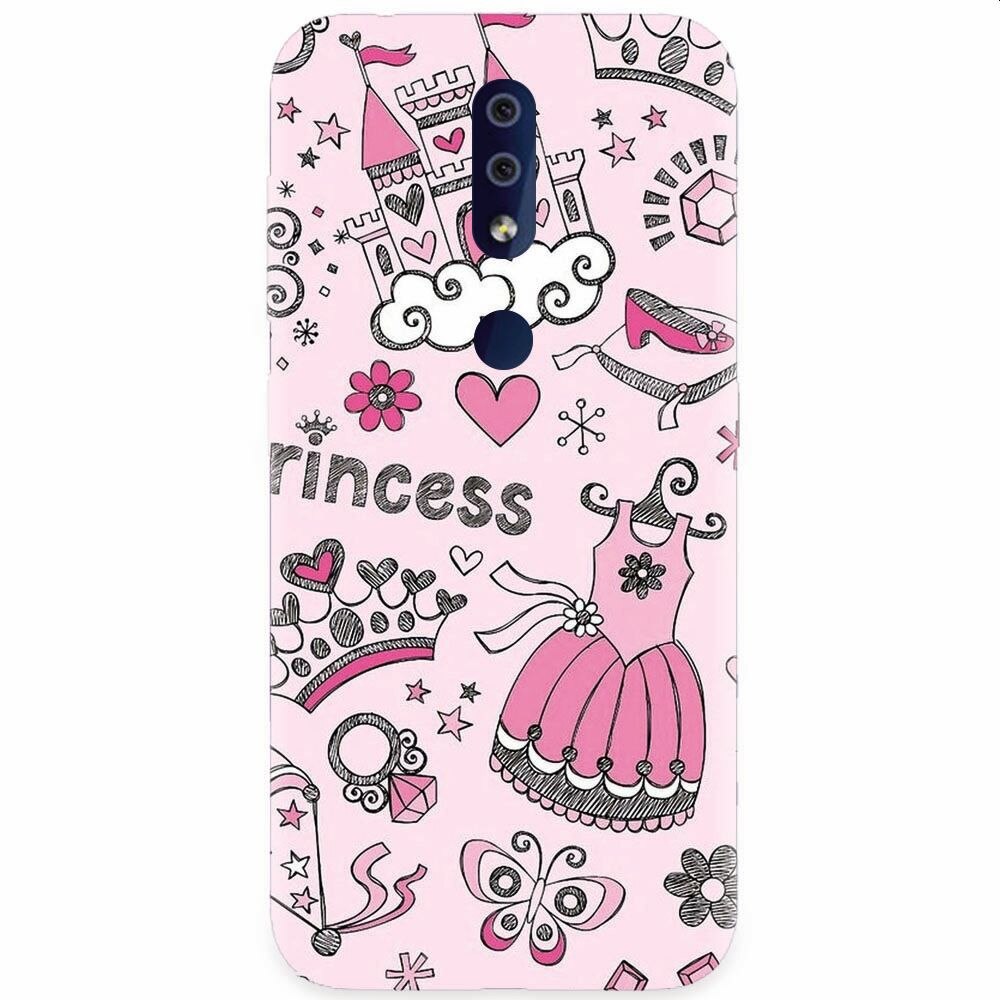 Husa silicon pentru Nokia 4.2, Princess