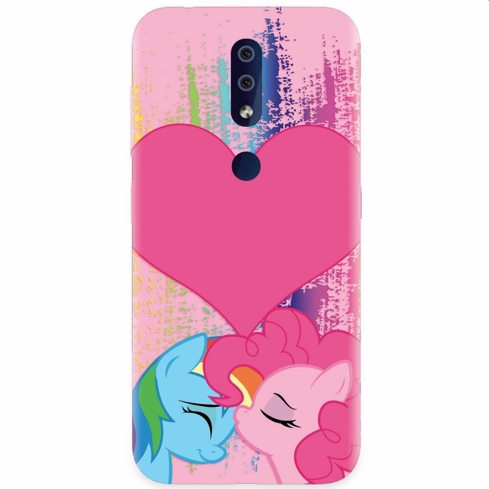Husa silicon pentru Nokia 4.2, Pinkie Kiss