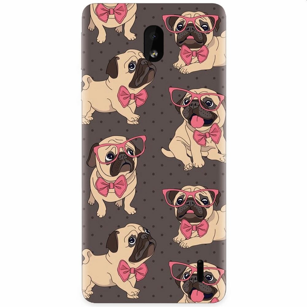 Husa silicon pentru Nokia 1 Plus, Pretty Puppy