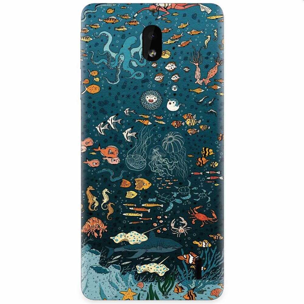 Husa silicon pentru Nokia 1 Plus, Under The Sea