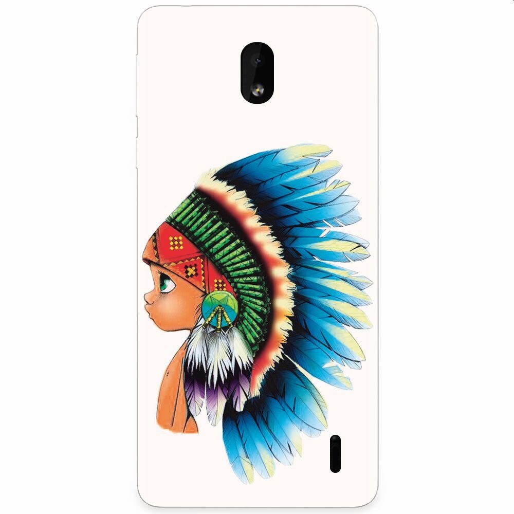 Husa silicon pentru Nokia 1 Plus, Indian Boy