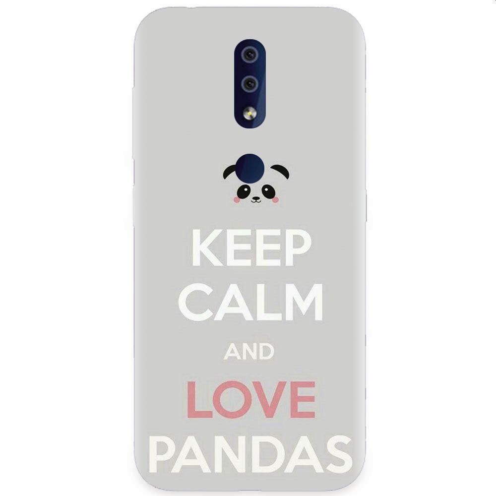 Husa silicon pentru Nokia 4.2, Panda Phone