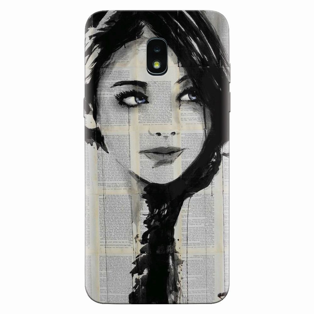 Husa silicon pentru Samsung Galaxy J3 2018, Blue Eyes