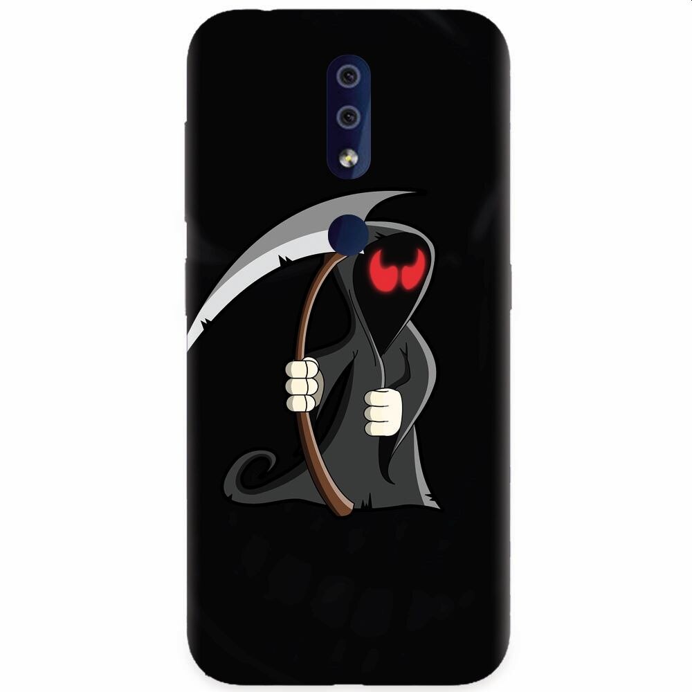 Husa silicon pentru Nokia 4.2, Grim Reaper