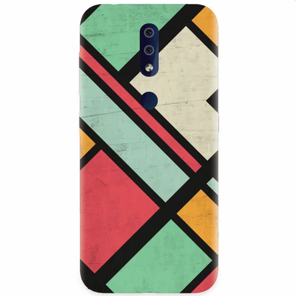 Husa silicon pentru Nokia 4.2, Retro Grunge