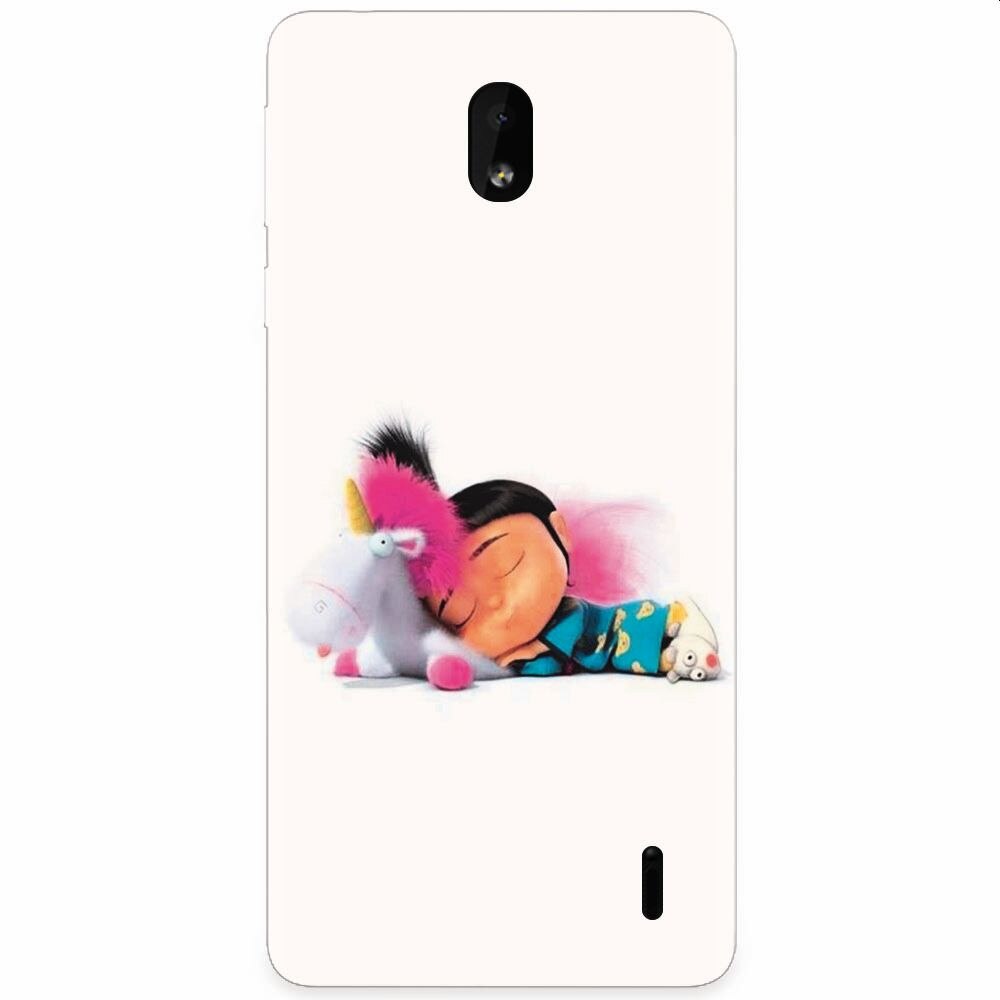 Husa silicon pentru Nokia 1 Plus, Cute Pony Love