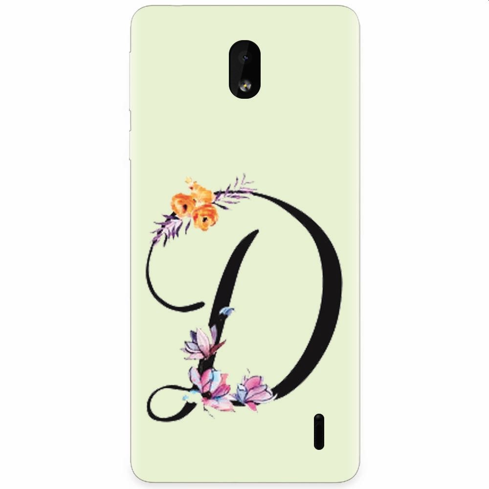 Husa silicon pentru Nokia 1 Plus, Litera D