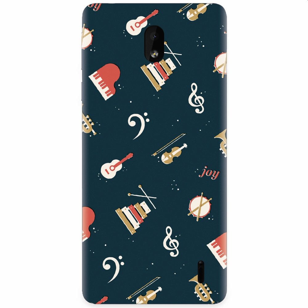 Husa silicon pentru Nokia 1 Plus, Music Joy