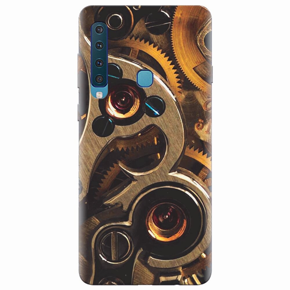 Husa silicon pentru Samsung Galaxy A9 2018, Clock Mechanism