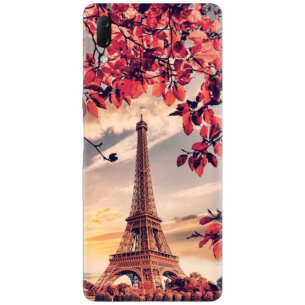 Husa silicon pentru Sony Xperia L3, Eifel Tower