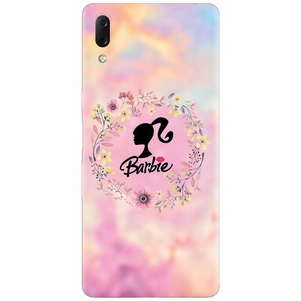 Husa silicon pentru Sony Xperia L3, Barbie icon