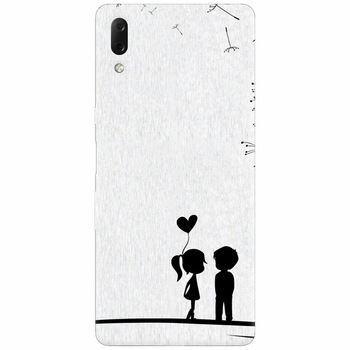 Husa silicon pentru Sony Xperia L3, In Love Husa silicon pentru Sony Xperia L3, In Love