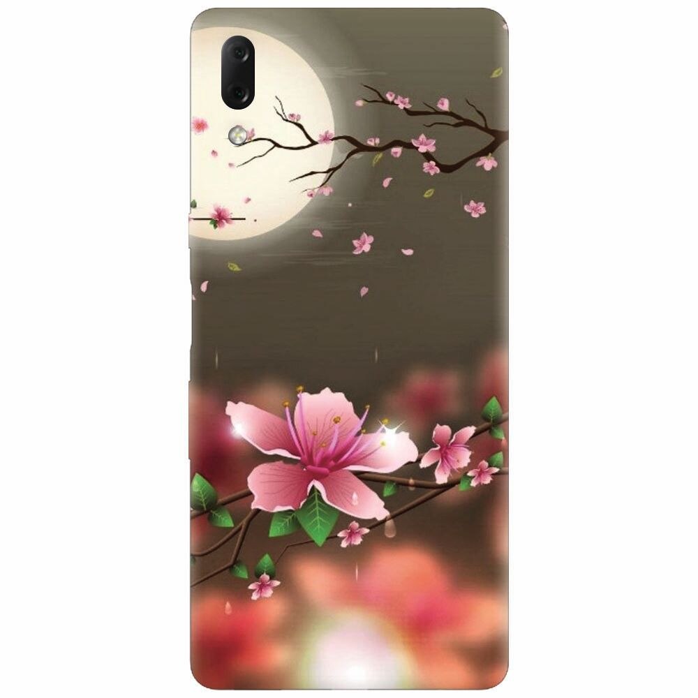 Husa silicon pentru Sony Xperia L3, Flowers 101