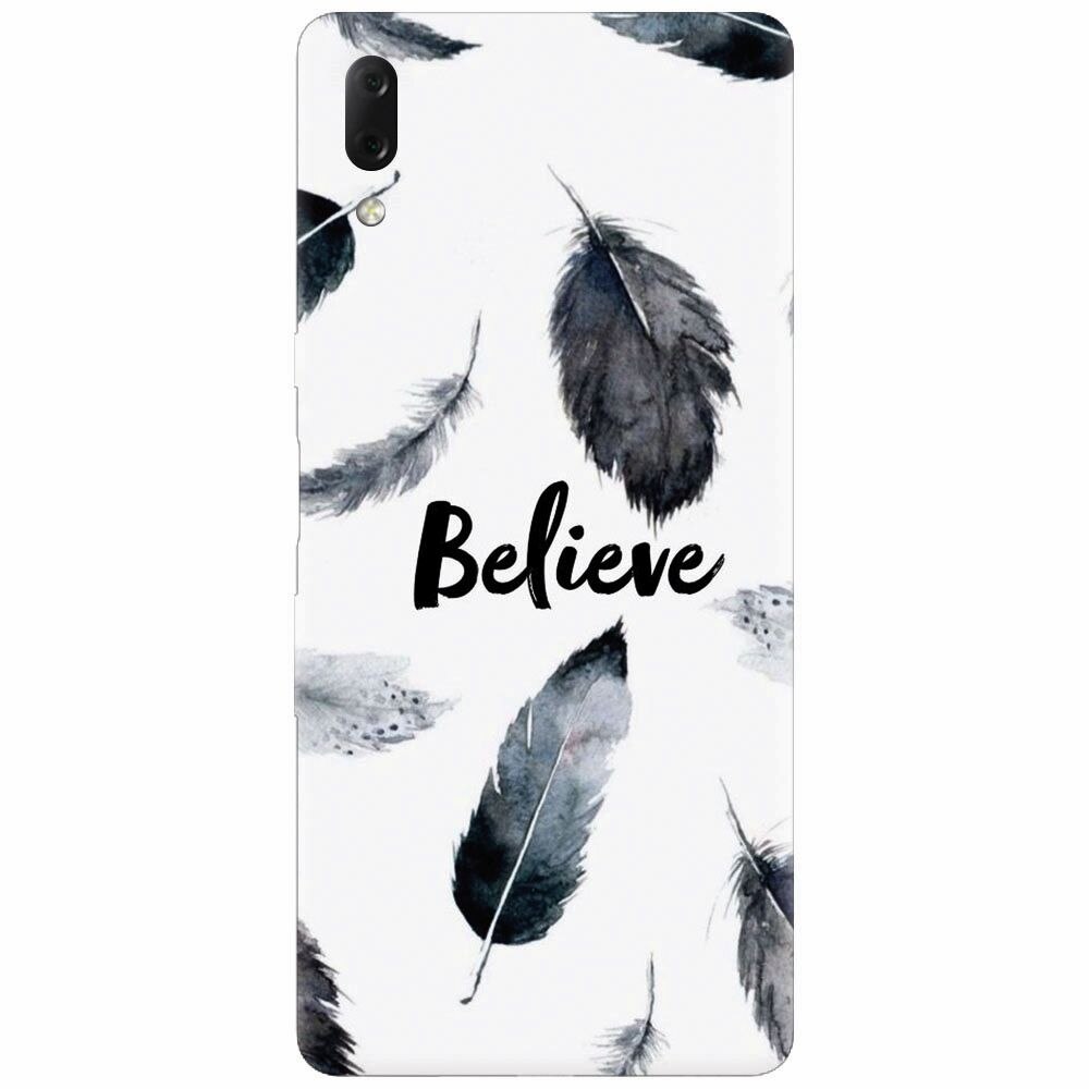 Husa silicon pentru Sony Xperia L3, Believe