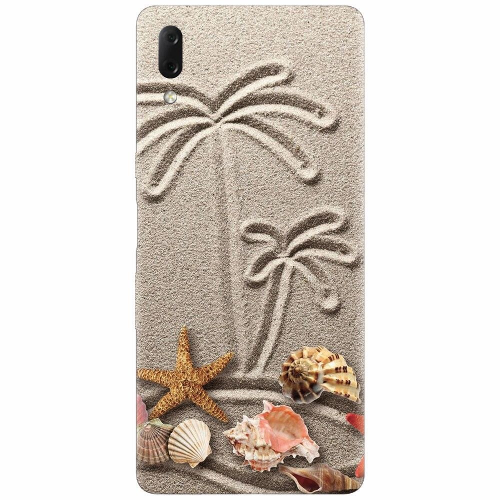 Husa silicon pentru Sony Xperia L3, Beach Sand